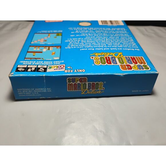 Super Mario Bros. Deluxe With Box & Manual Game Boy Color - Picture 10 of 10